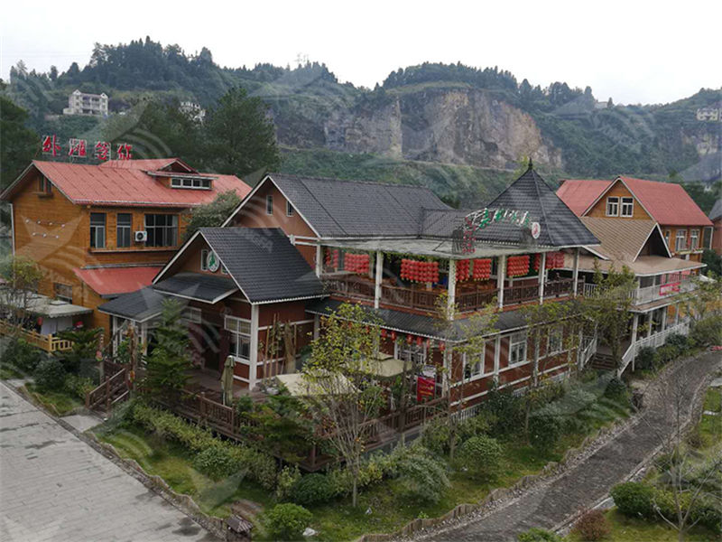 选择北海合成树脂瓦，为南方屋顶雨季防水护航