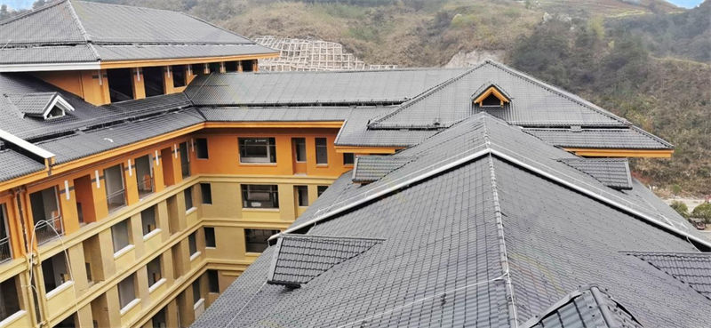 北海树脂瓦：解决屋面漏水的理想选择